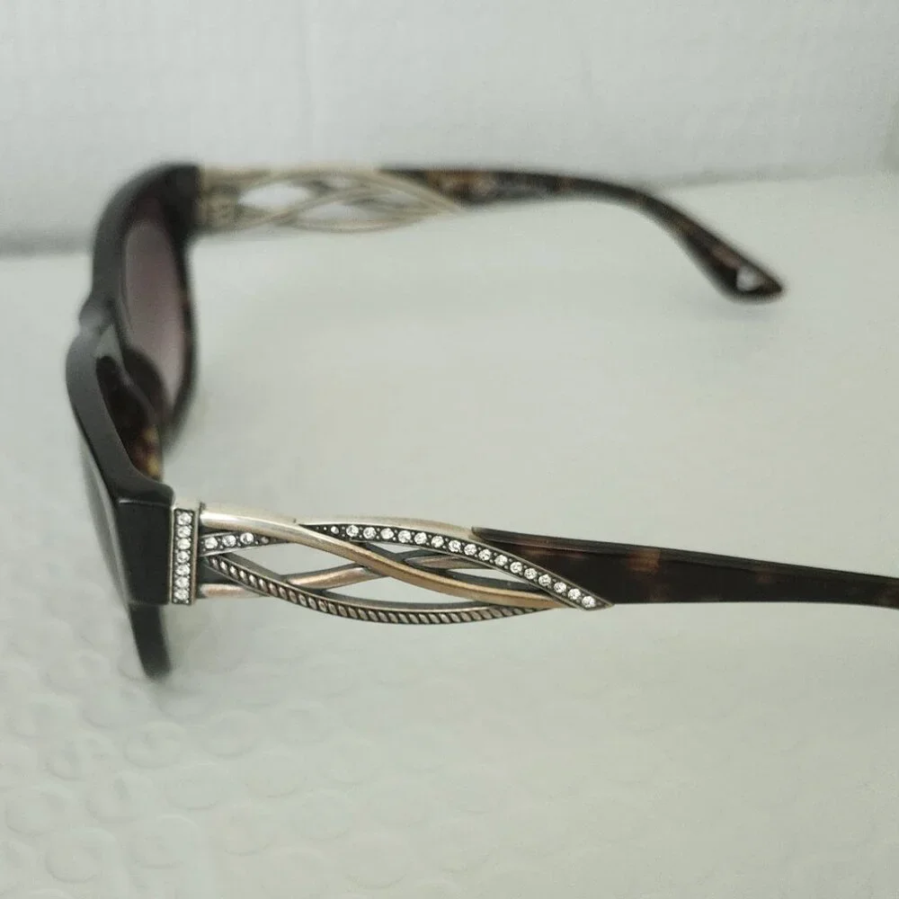 Brighton Neptune's Rings Swirl Sunglasses Tortoise Shell Frames - UC with tin - Picture 3 of 6